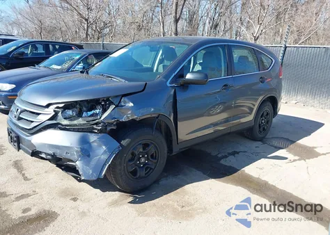 2013 Honda Cr-V Lx z USA, uszkodzony, nr VIN 3CZRM3H37DG701688